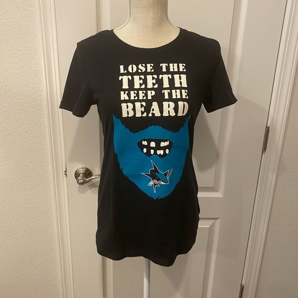 NWT San Jose Sharks T shirt size L